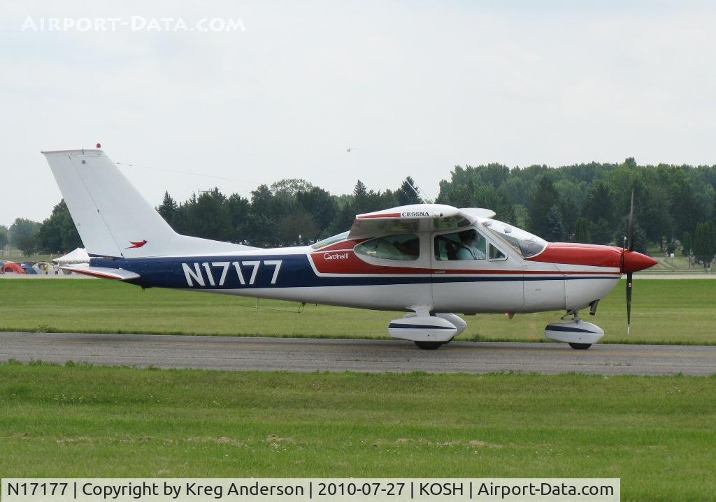 N17177, 1976 Cessna 177B Cardinal C/N 17702510, EAA AirVenture 2010