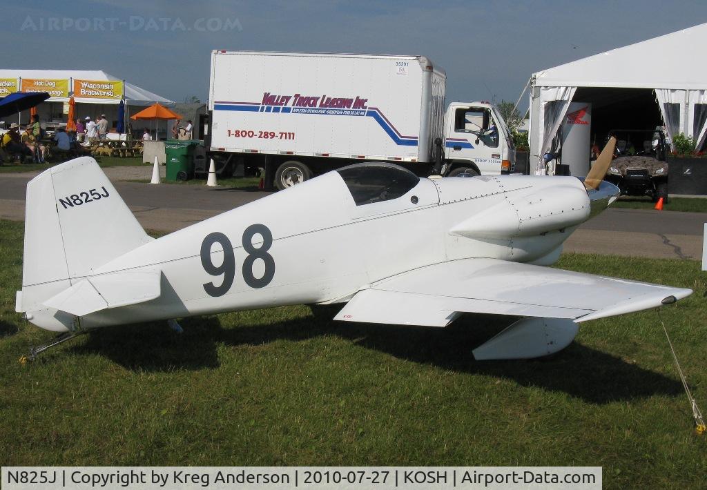 N825J, 1989 Bushby Midget Mustang M-1 C/N 703, EAA AirVenture 2010