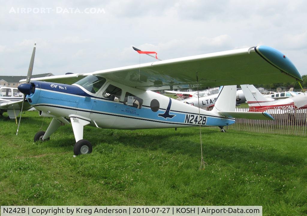 N242B, 1954 Helio H-391B Courier C/N 001, EAA AirVenture 2010