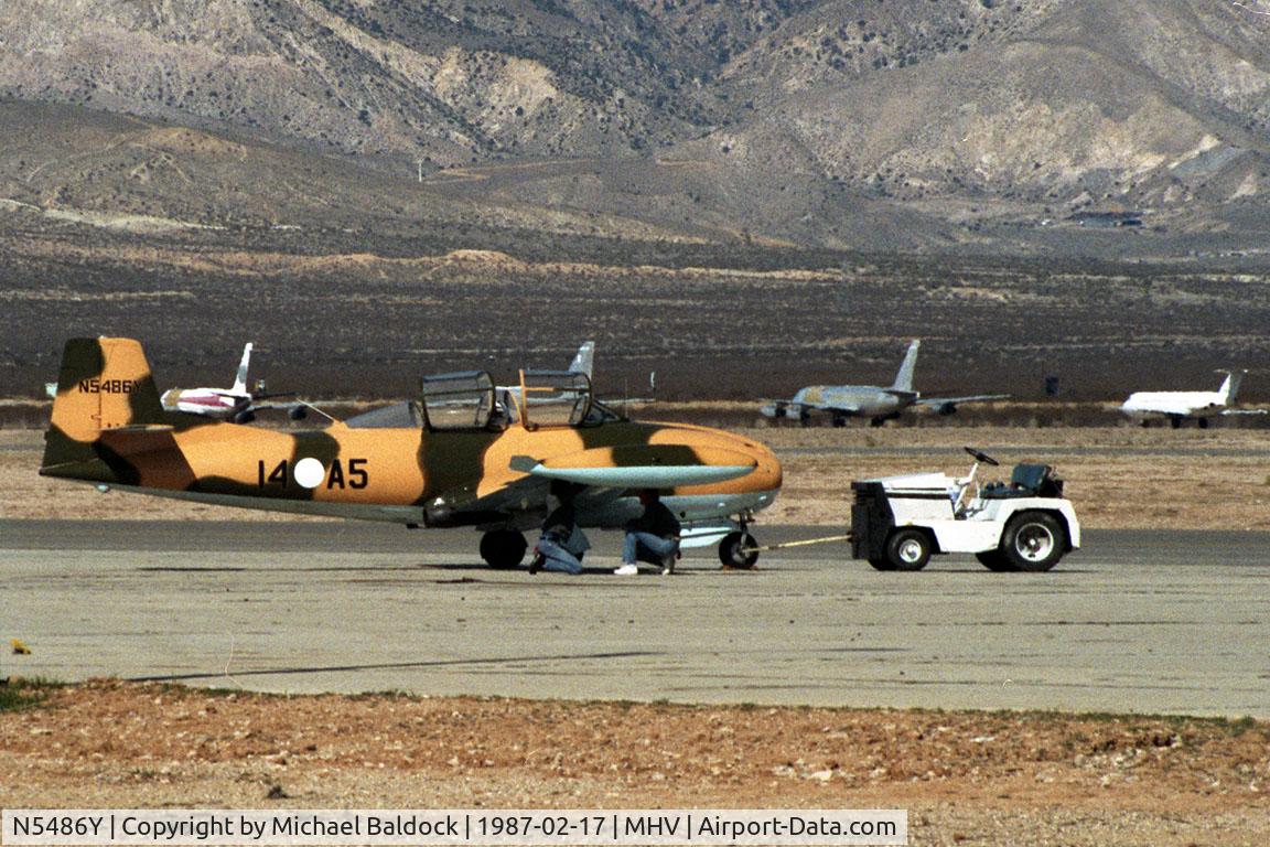 N5486Y, 1962 Hispano HA-220A Saeta C/N 20/10, I had not realised how popular these aircraft were on the US jet warbird market.