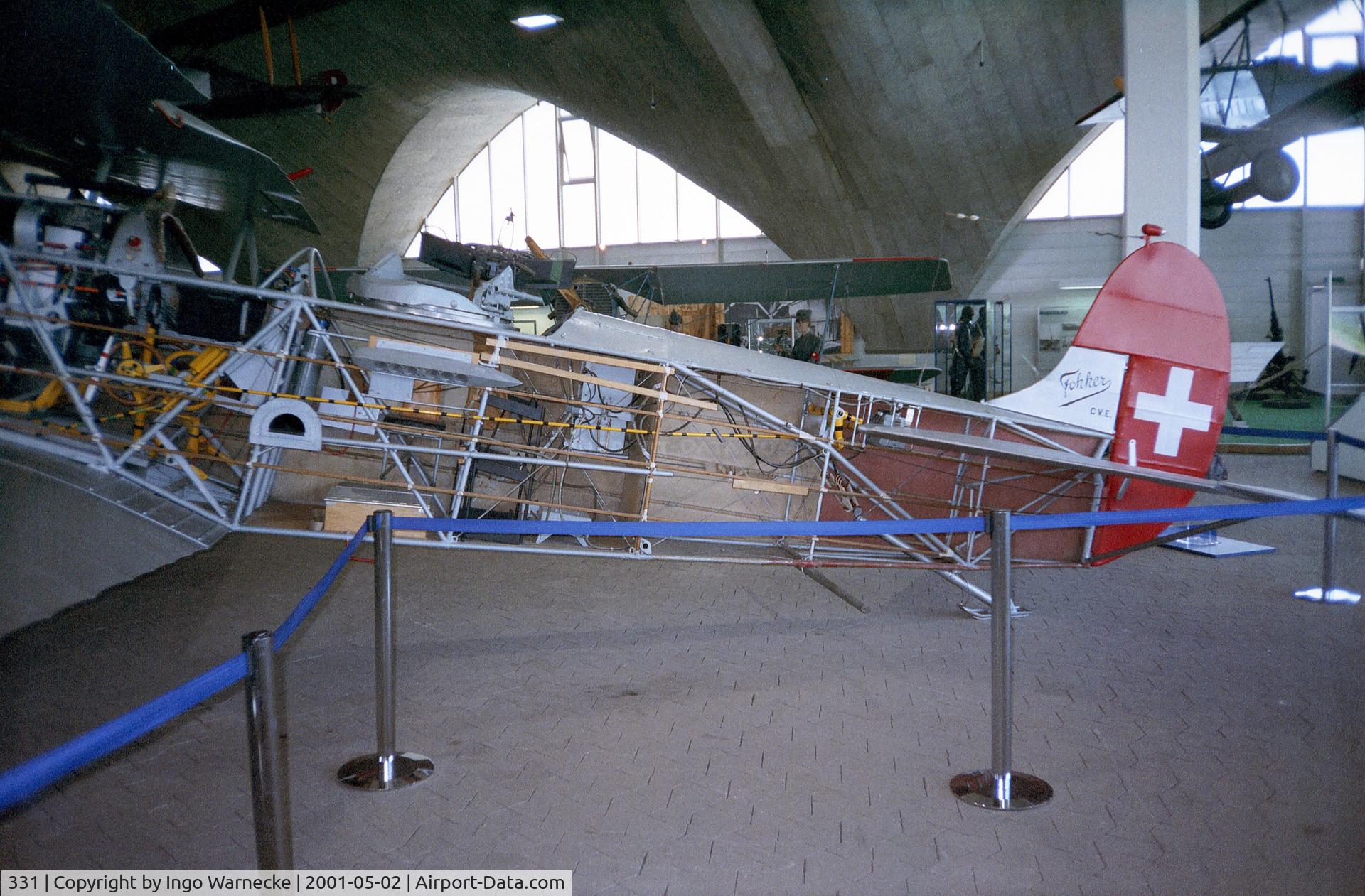 331, Fokker C.VE C/N 5261, Fokker C V-E at the Fliegermuseum Dübendorf