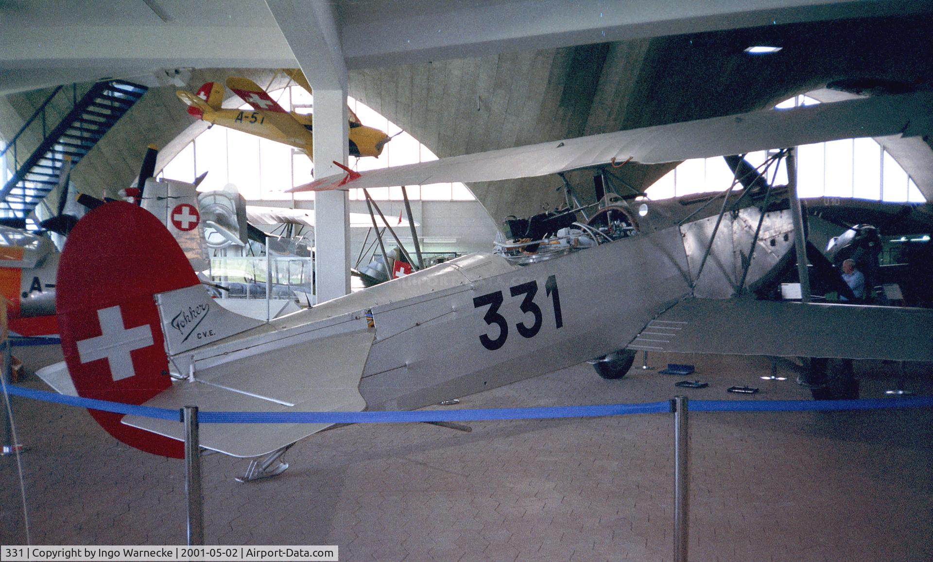 331, Fokker C.VE C/N 5261, Fokker C V-E at the Fliegermuseum Dübendorf