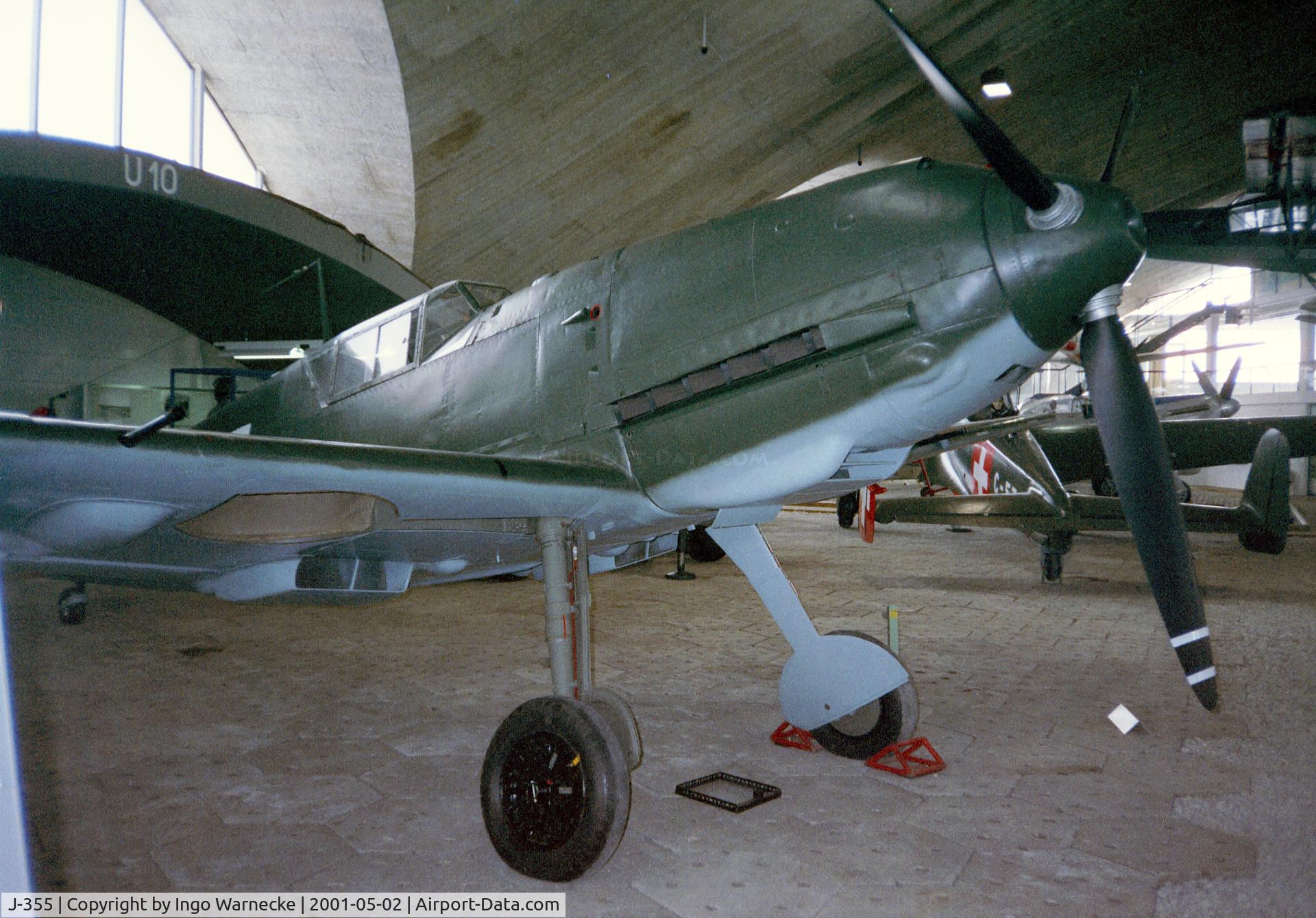 J-355, Messerschmitt Bf-109E-3 C/N 2242, Messerschmitt Bf 109E-3 at the Fliegermuseum Dübendorf