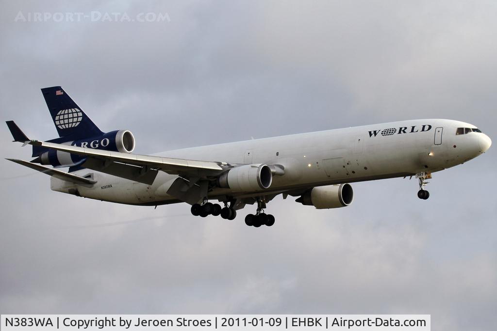 N383WA, 1990 McDonnell Douglas MD-11/F C/N 48412, .
