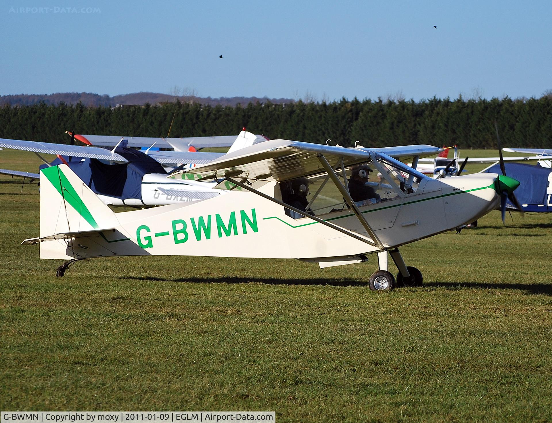 G-BWMN, 1996 Rans S-7 Courier C/N PFA 218-12446, Rans S7 Courier. Powerplant: Rotax 912-UL