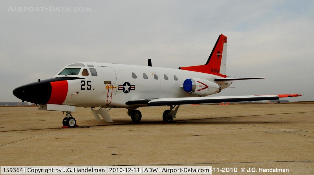 159364, 1974 North American NA-265 CT-39G Sabreliner C/N 306-69, at NAF Washington