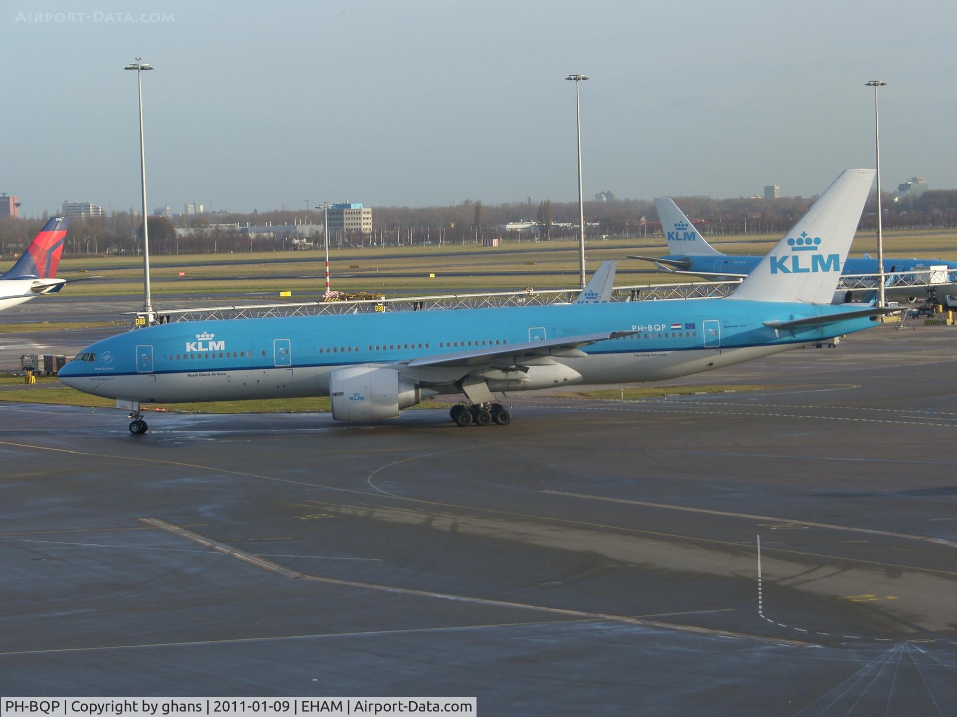 PH-BQP, 2007 Boeing 777-206/ER C/N 32721, Klm