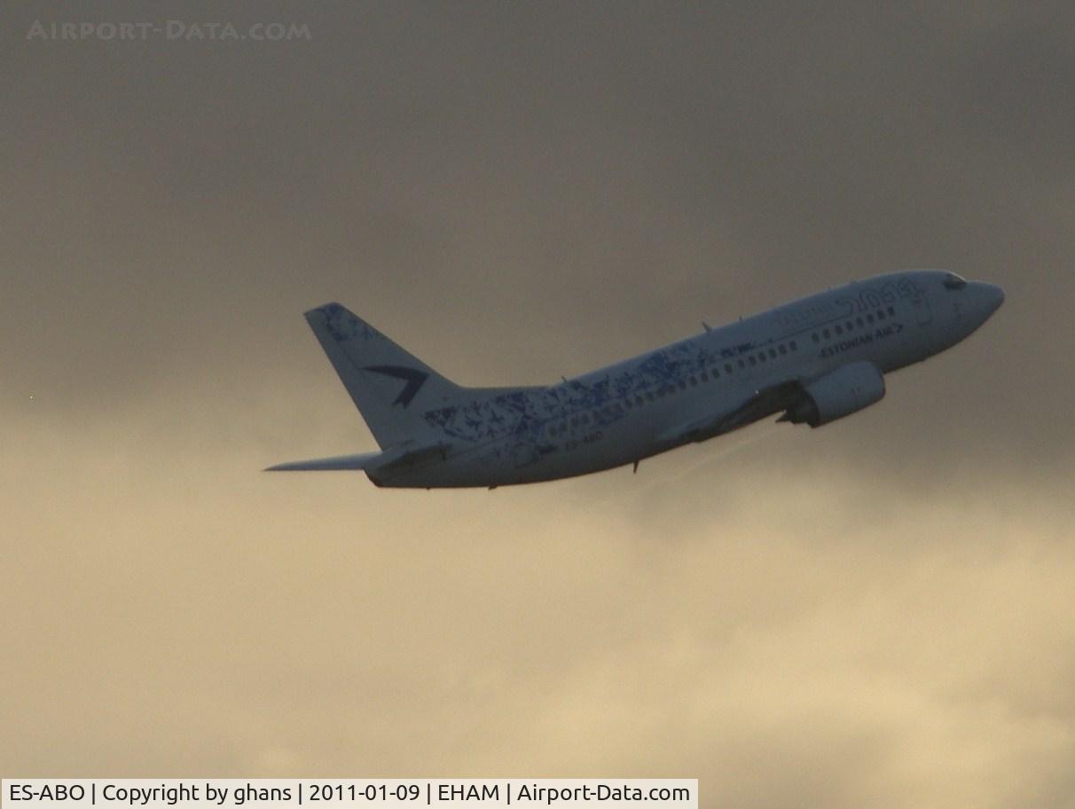 ES-ABO, 1991 Boeing 737-505 C/N 24646, Capital of Culture 2011 colors