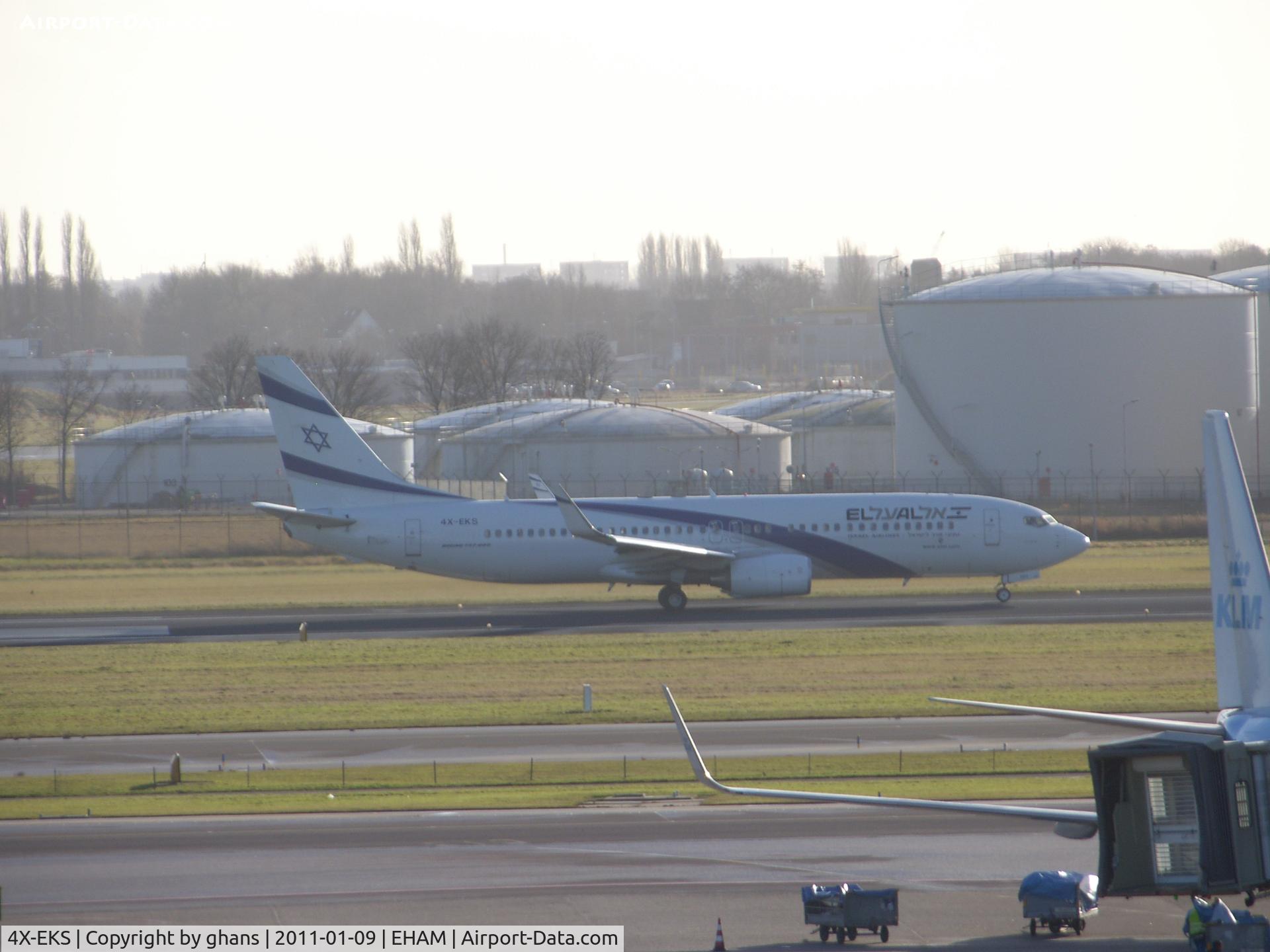 4X-EKS, 2008 Boeing 737-8HX C/N 36433, El Al