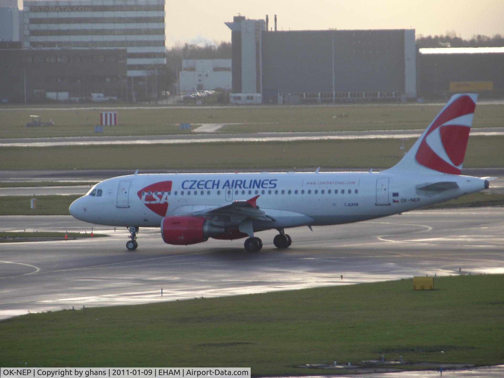 OK-NEP, 2008 Airbus A319-111 C/N 3660, Czech Airlines
