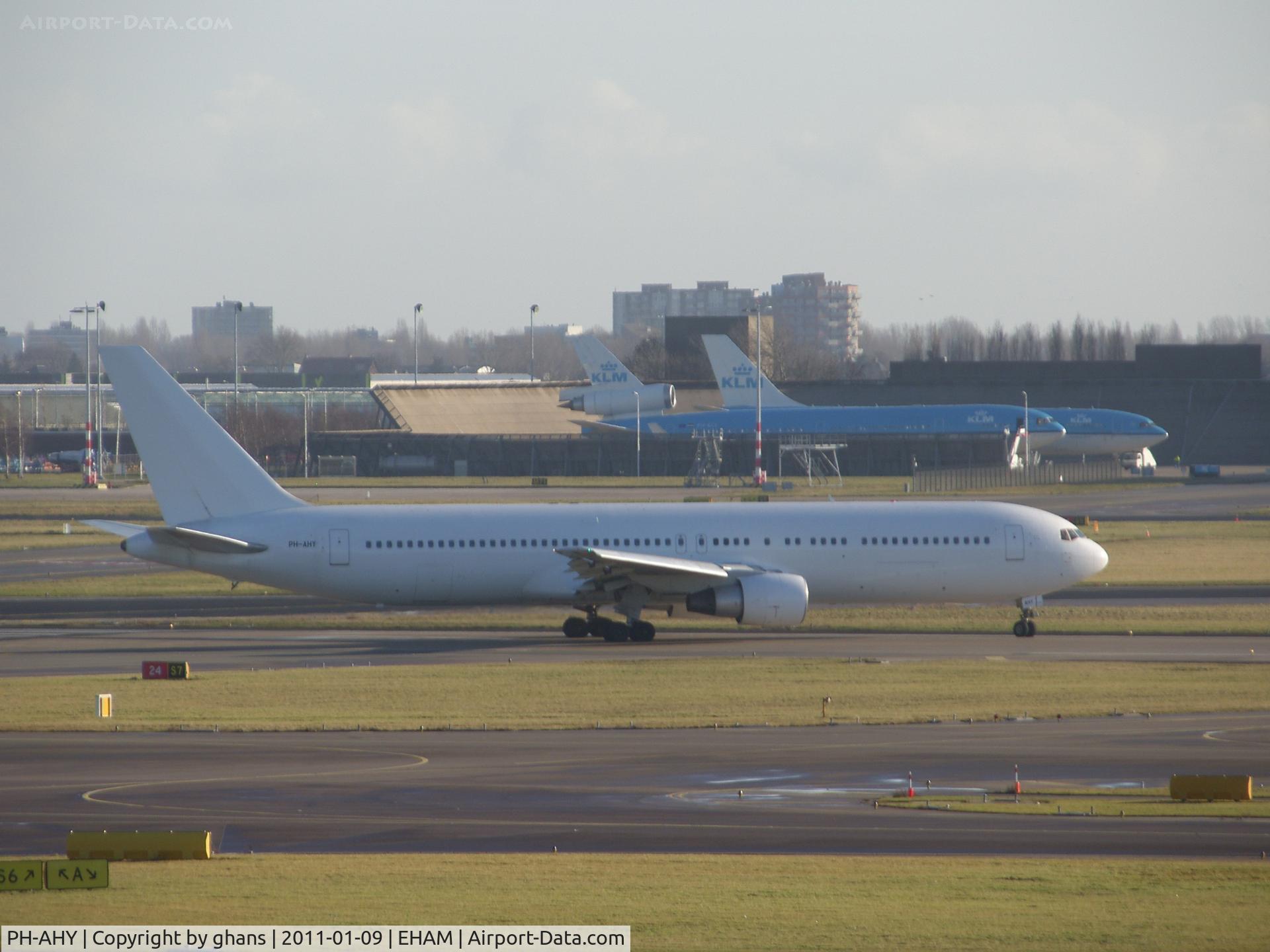 PH-AHY, 1990 Boeing 767-383/ER C/N 24848, all white colors