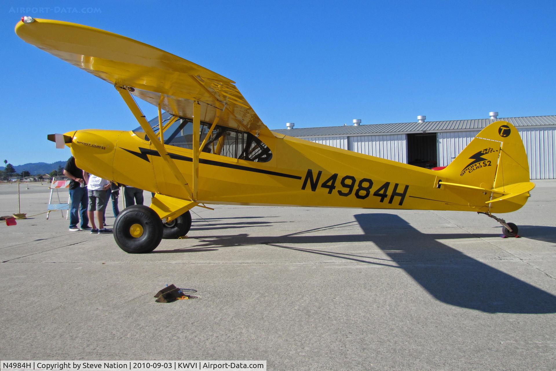 N4984H, 2008 Cub Crafters CC11-100 Sport Cub C/N CC11-00081, 2008 Cub Crafters Inc CC11-100 @ 2010 Watsonville Fly-In