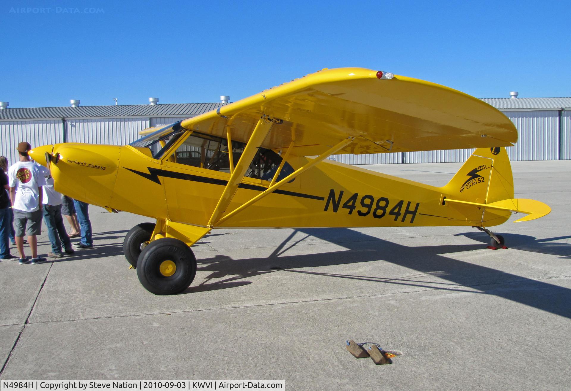 N4984H, 2008 Cub Crafters CC11-100 Sport Cub C/N CC11-00081, 2008 Cub Crafters Inc CC11-100 @ 2010 Watsonville Fly-In