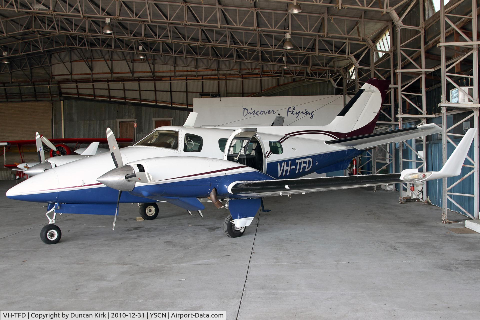 VH-TFD, 1973 Beech A60 C/N P-244, Your photographer went for a spin in this hot rod!