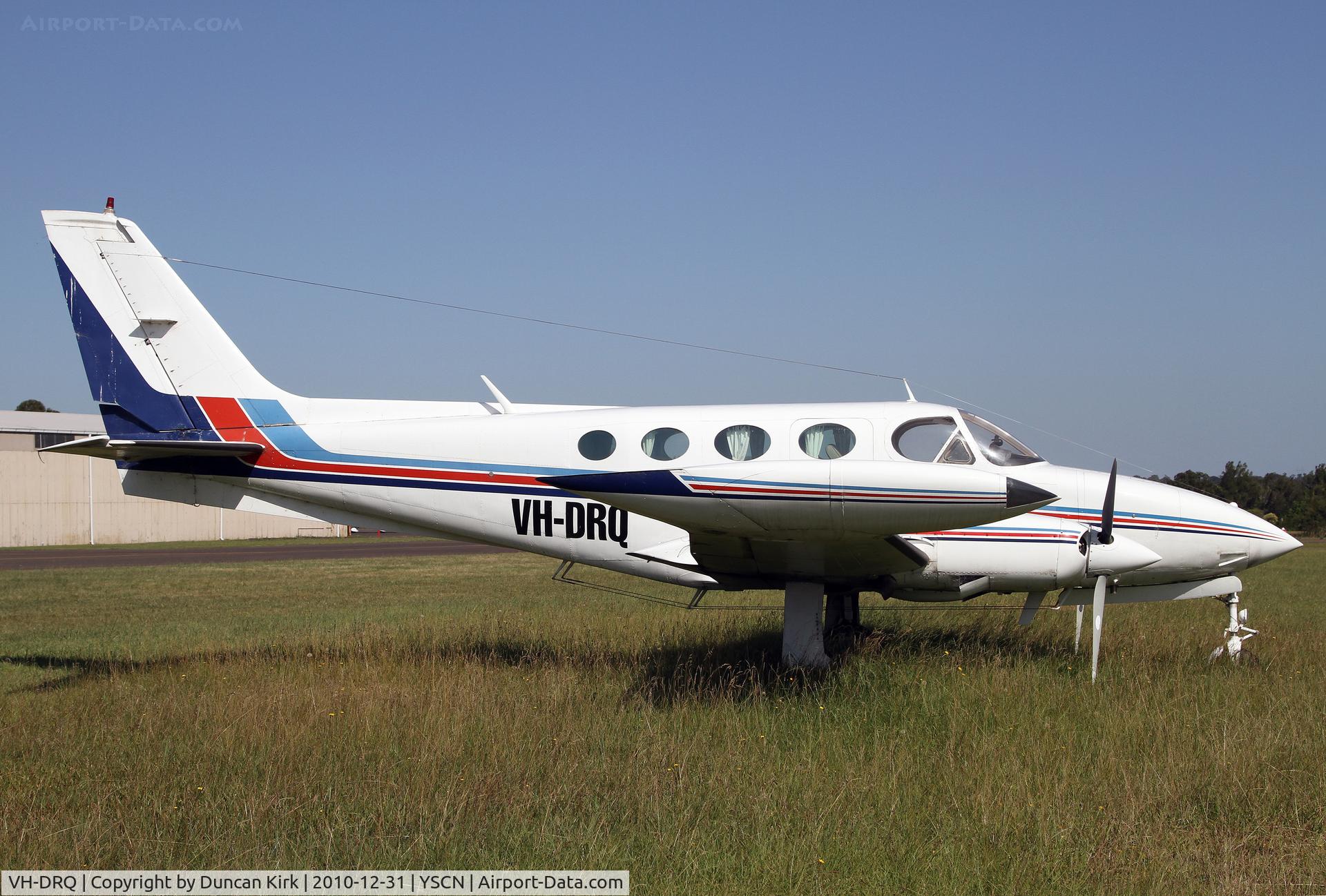 VH-DRQ, 1977 Cessna 340A C/N 340A0294, Basking in the mid-summer sun