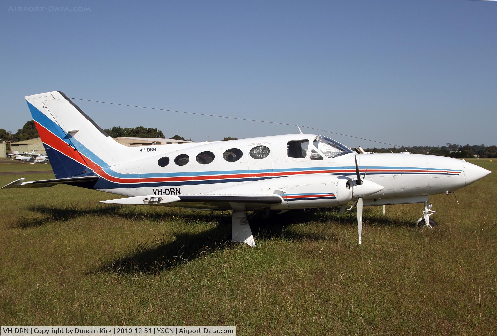 VH-DRN, 1978 Cessna 414A Chancellor C/N 414A0093, Wearing the same scheme as VH-DRQ