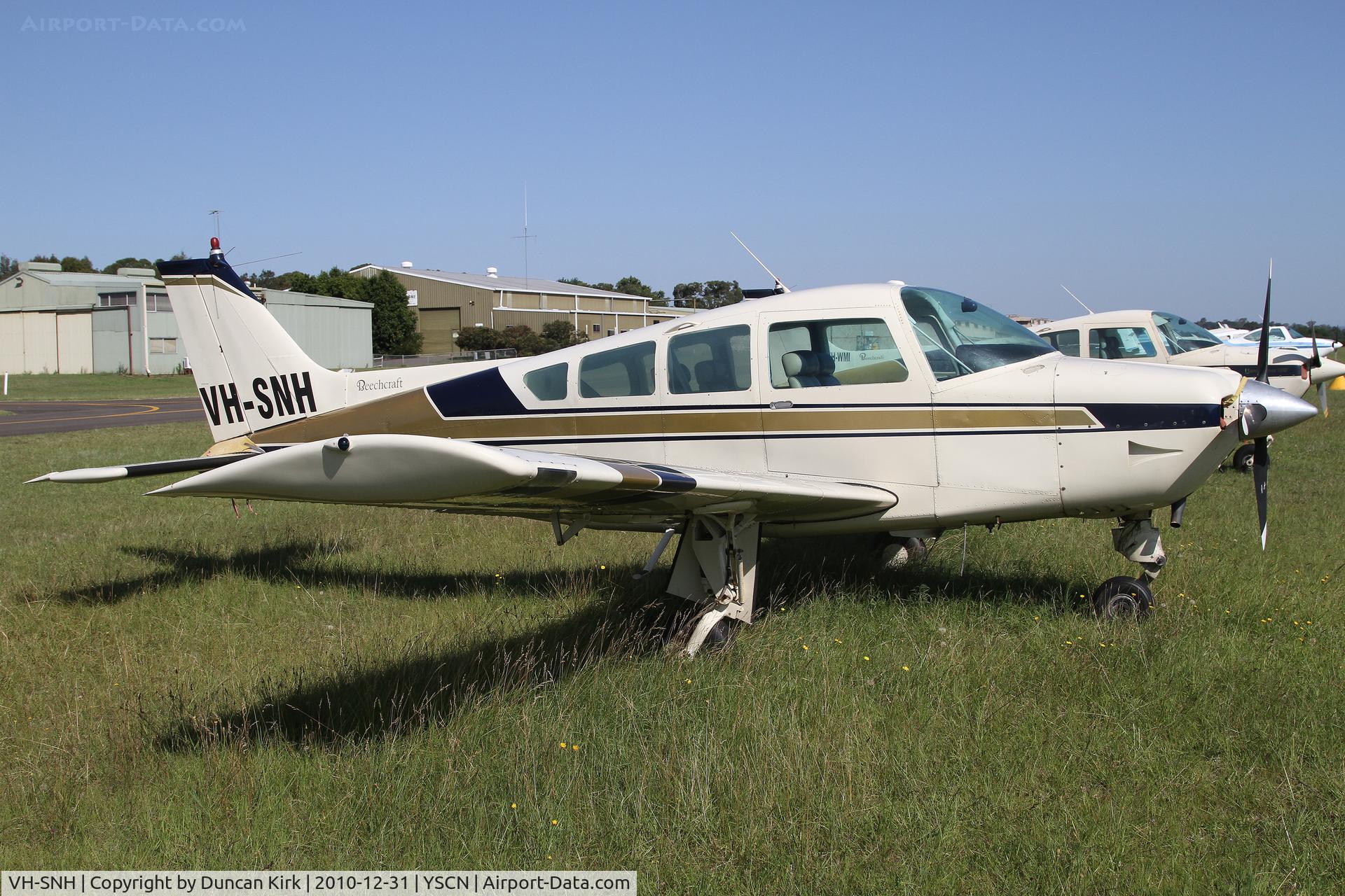 VH-SNH, 1977 Beech C24R C/N MC-528, Flying club aircraft