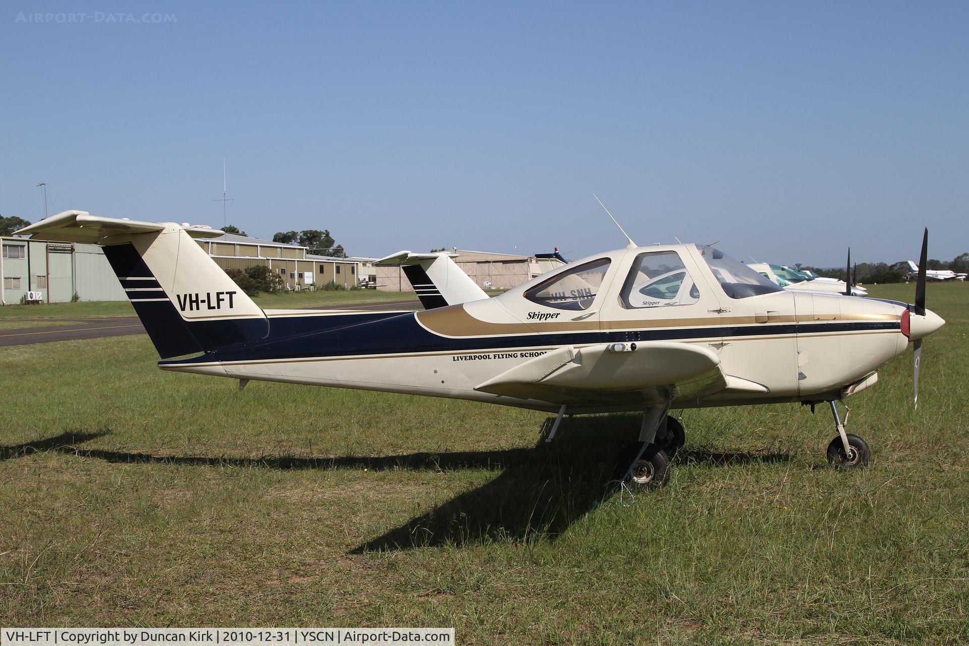 VH-LFT, 1980 Beech 77 Skipper C/N WA-181, Liverpool Flying School Skipper