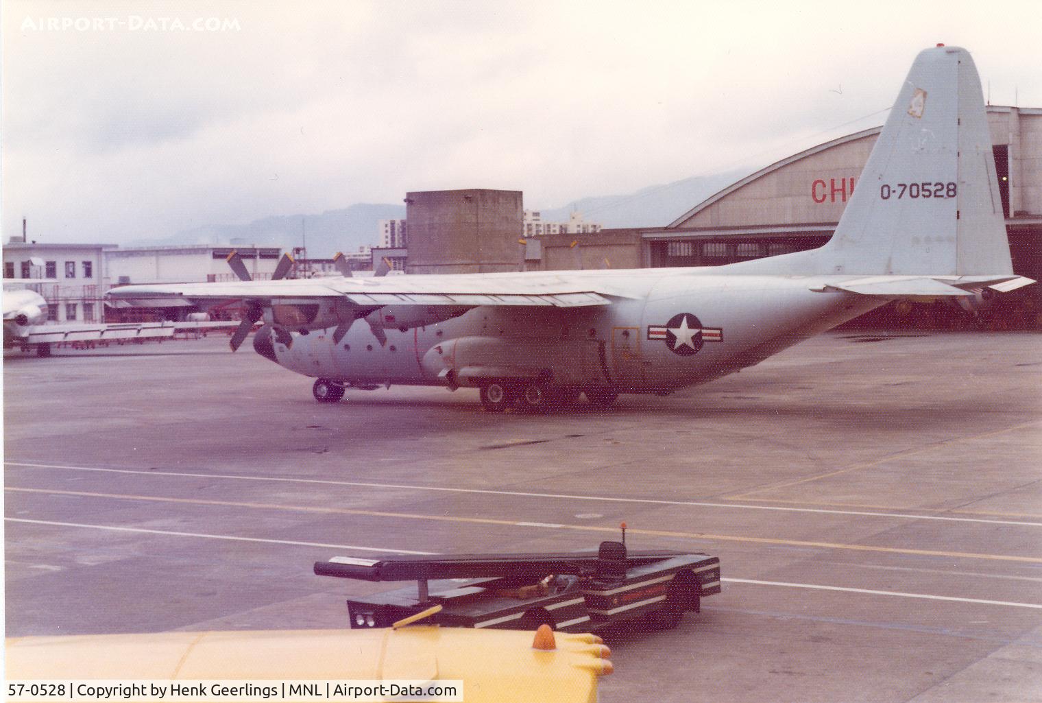 57-0528, Lockheed C-130B Hercules C/N 282-3504, USAF C-130B Hercules