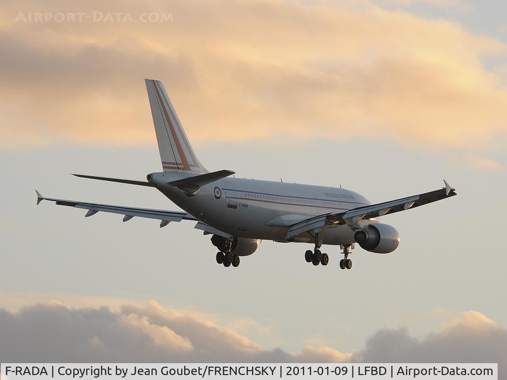 F-RADA, 1987 Airbus A310-304 C/N 421, JGD37 Pristina/Bordeaux