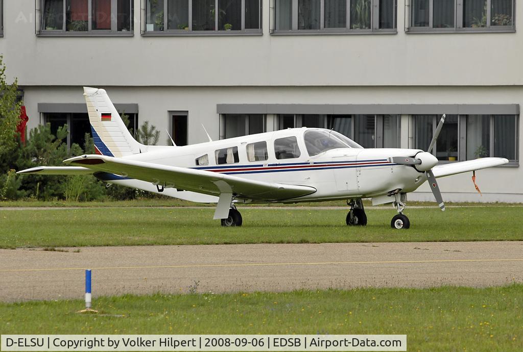 D-ELSU, 1980 Piper PA-32R-301 Saratoga C/N 32R-8013088, at Baden airpark