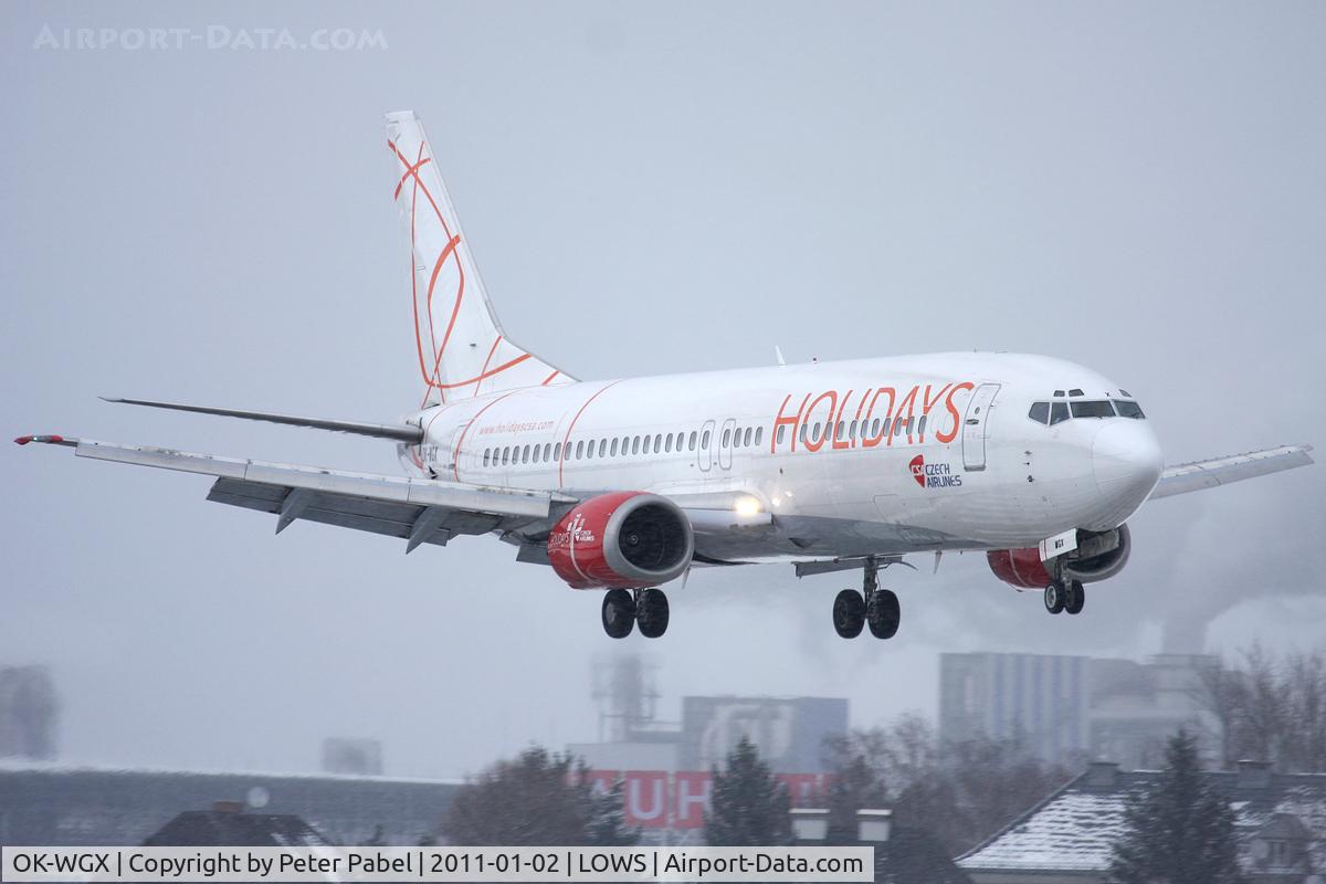 OK-WGX, 1991 Boeing 737-436 C/N 25349, SZG