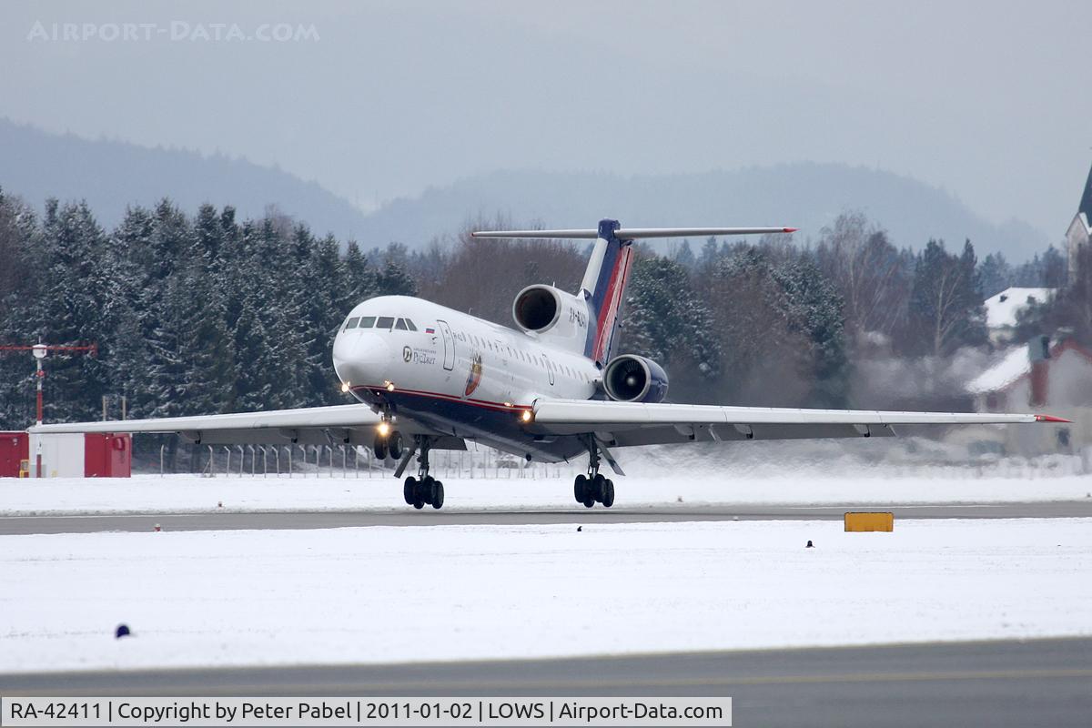 RA-42411, 1992 Yakovlev Yak-42D C/N 4520421219043, SZG