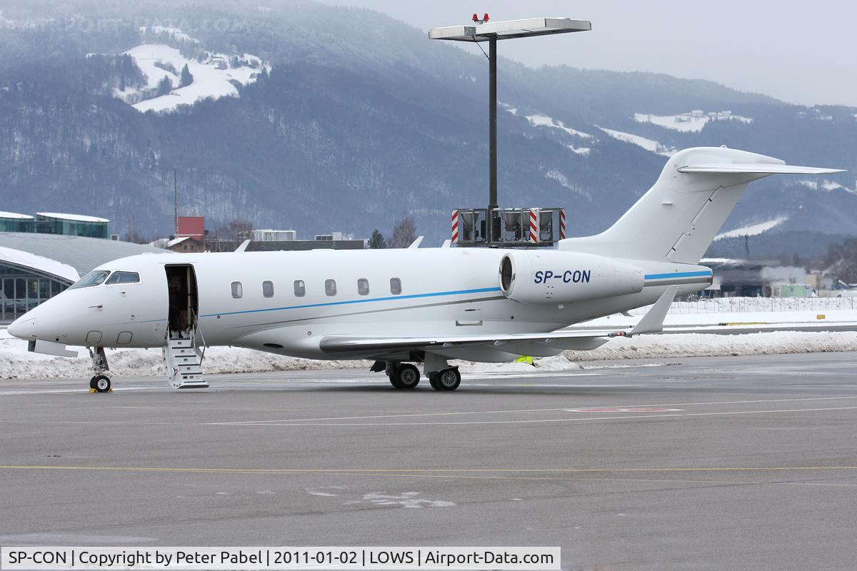 SP-CON, 2010 Bombardier Challenger 300 (BD-100-1A10) C/N 20295, SZG