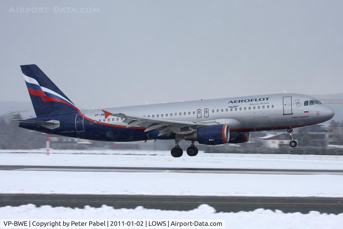 VP-BWE, 2003 Airbus A320-214 C/N 2133, SZG