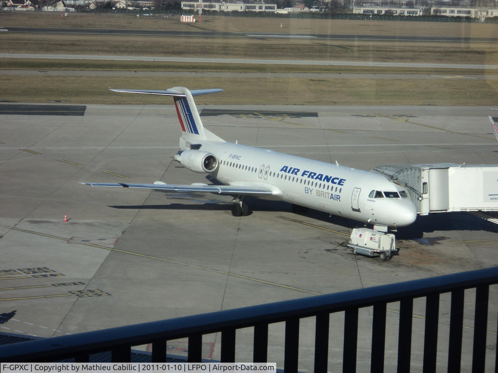 F-GPXC, 1994 Fokker 100 (F-28-0100) C/N 11493, Fokker 100