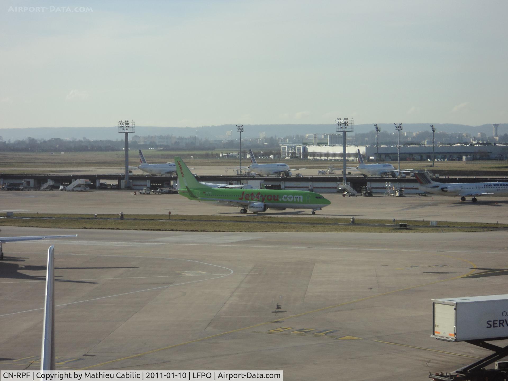 CN-RPF, 2007 Boeing 737-8K5 C/N 34691, Boeing 737 Jet4You