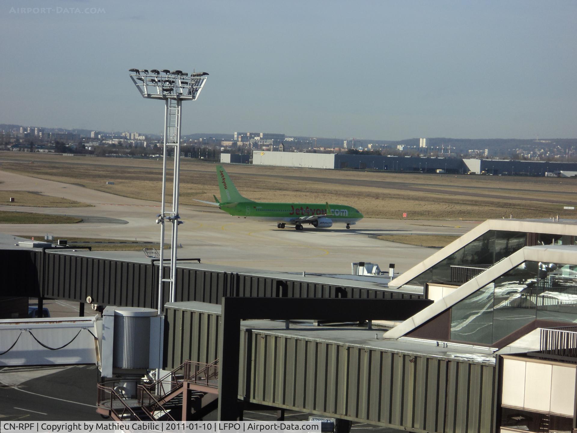 CN-RPF, 2007 Boeing 737-8K5 C/N 34691, Boeing 737