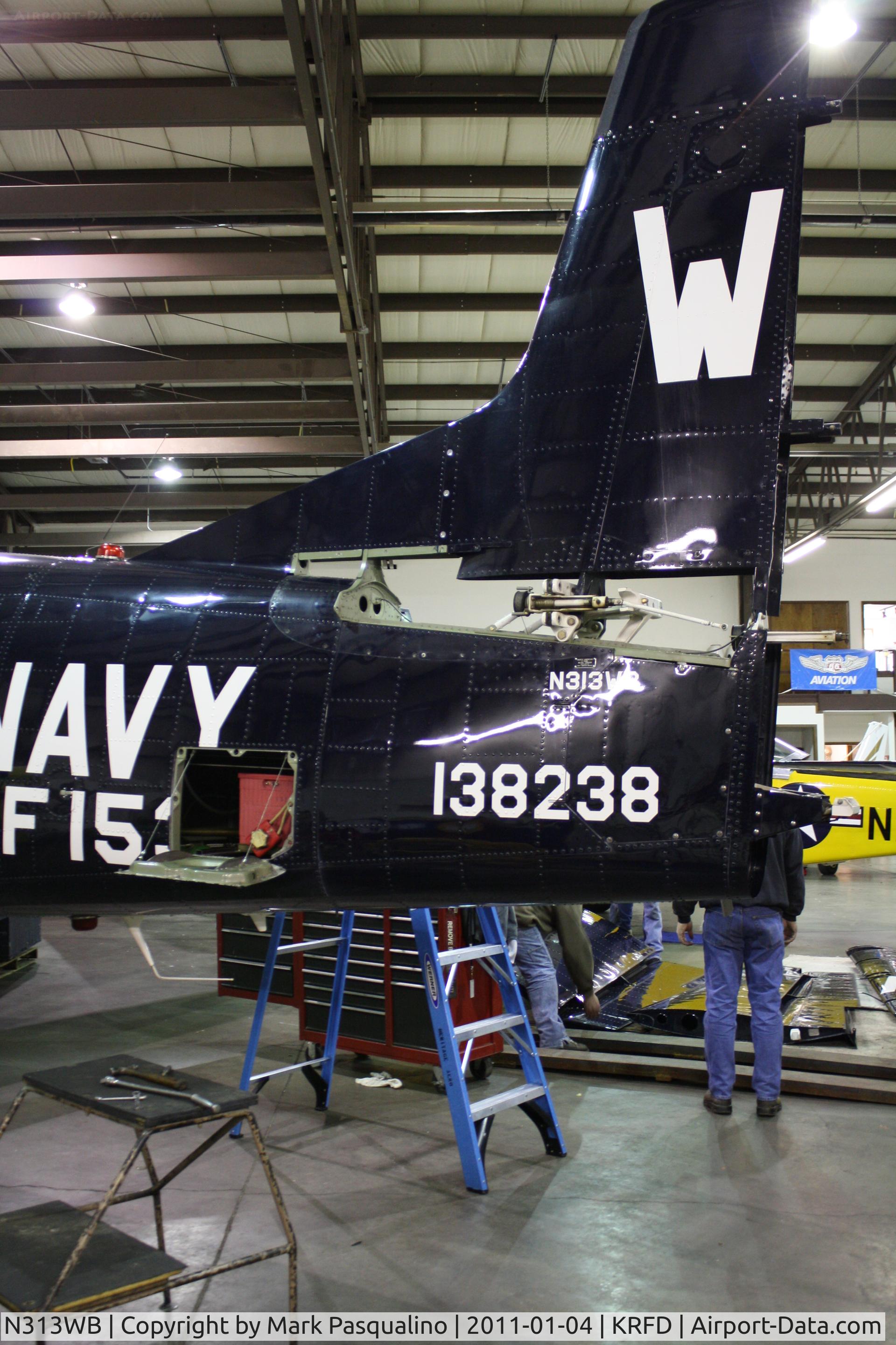 N313WB, 1955 North American T-28B Trojan C/N 200-309 (138238), North American T-28B