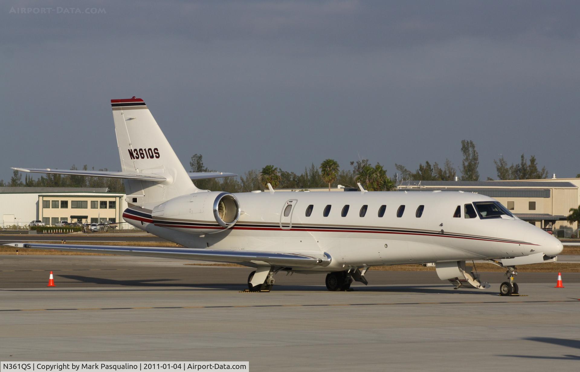 N361QS, 2008 Cessna 680 Citation Sovereign C/N 680-0235, Cessna 680