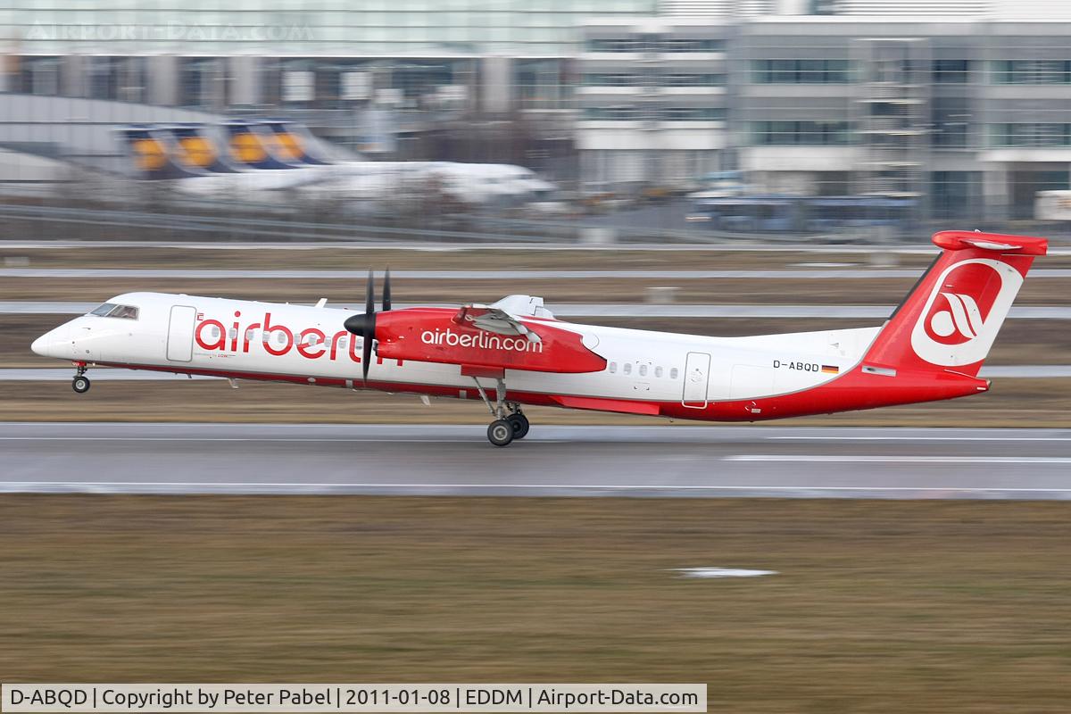 D-ABQD, 2009 De Havilland Canada DHC-8-402Q Dash 8 C/N 4234, MUC