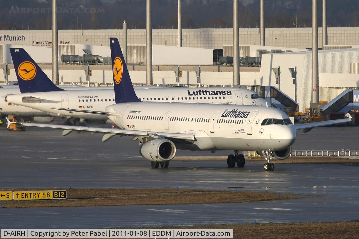 D-AIRH, 1993 Airbus A321-131 C/N 0412, MUC