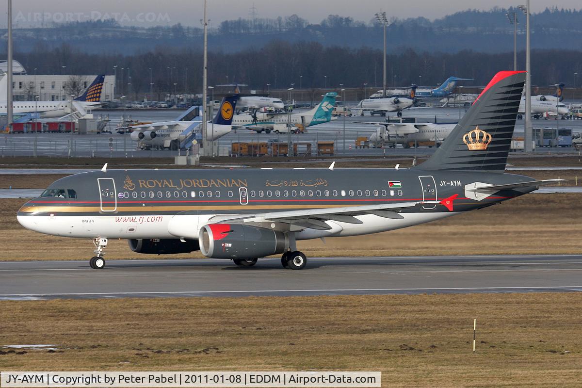 JY-AYM, 2008 Airbus A319-132 C/N 3685, MUC