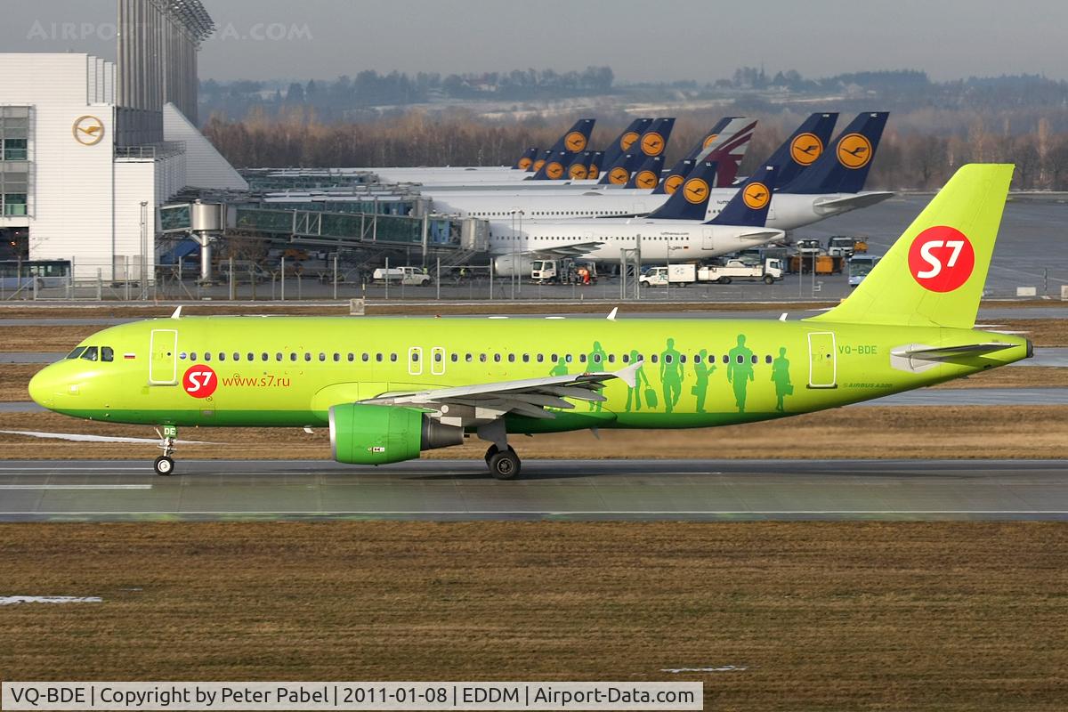 VQ-BDE, 2009 Airbus A320-214 C/N 3866, MUC