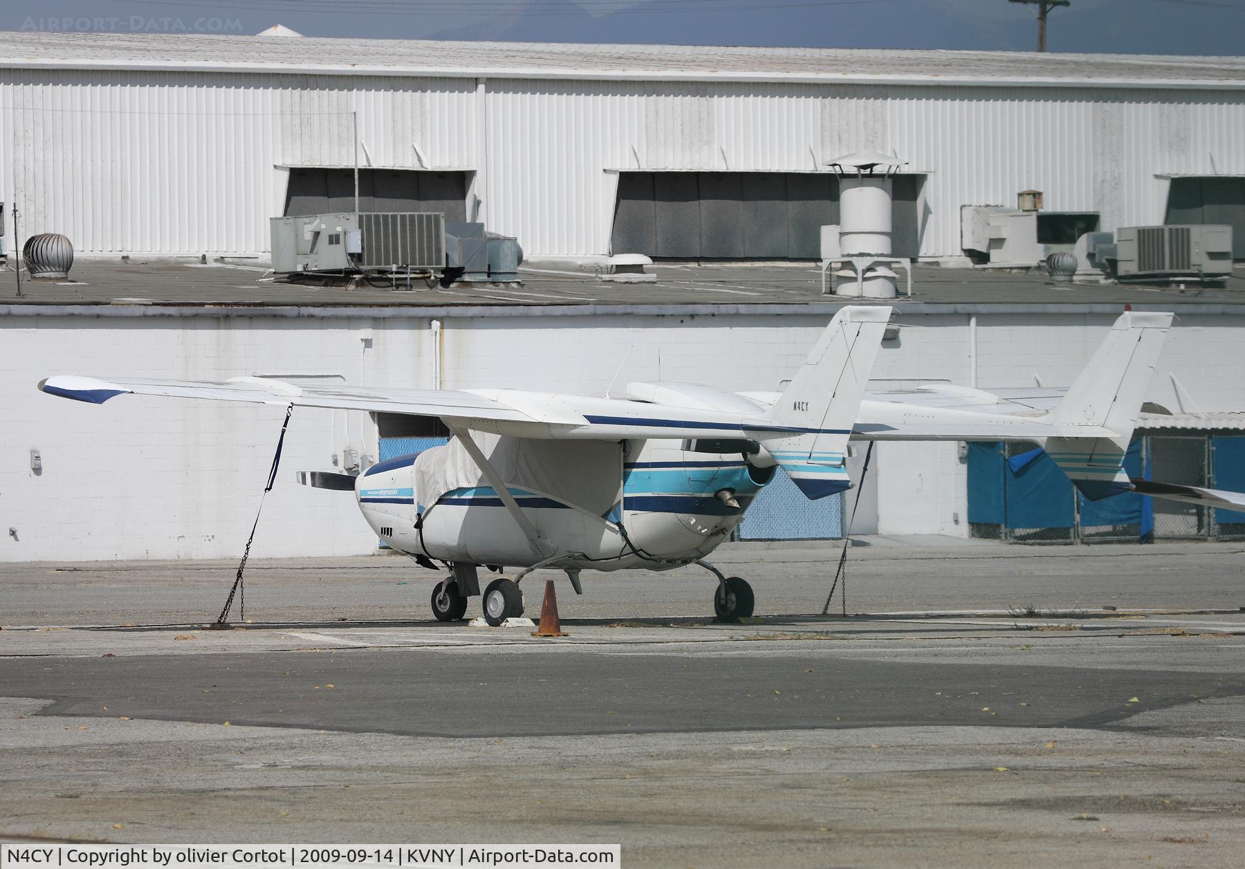N4CY, 1973 Cessna T337G Turbo Super Skymaster C/N P3370081, Van Nuys airport