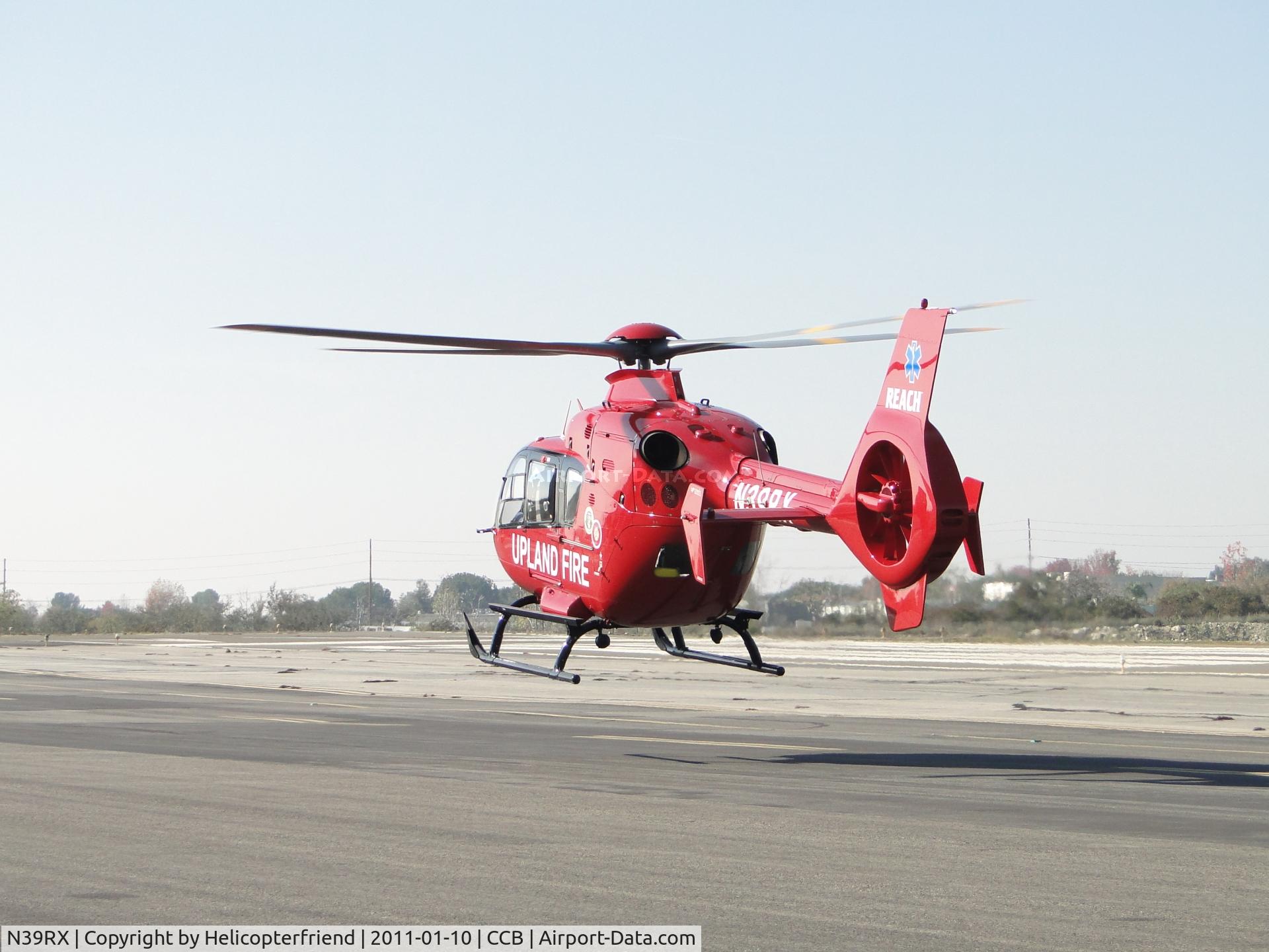 N39RX, 2009 Eurocopter EC-135P-2+ C/N 0850, Testing engines and balance after being worked on