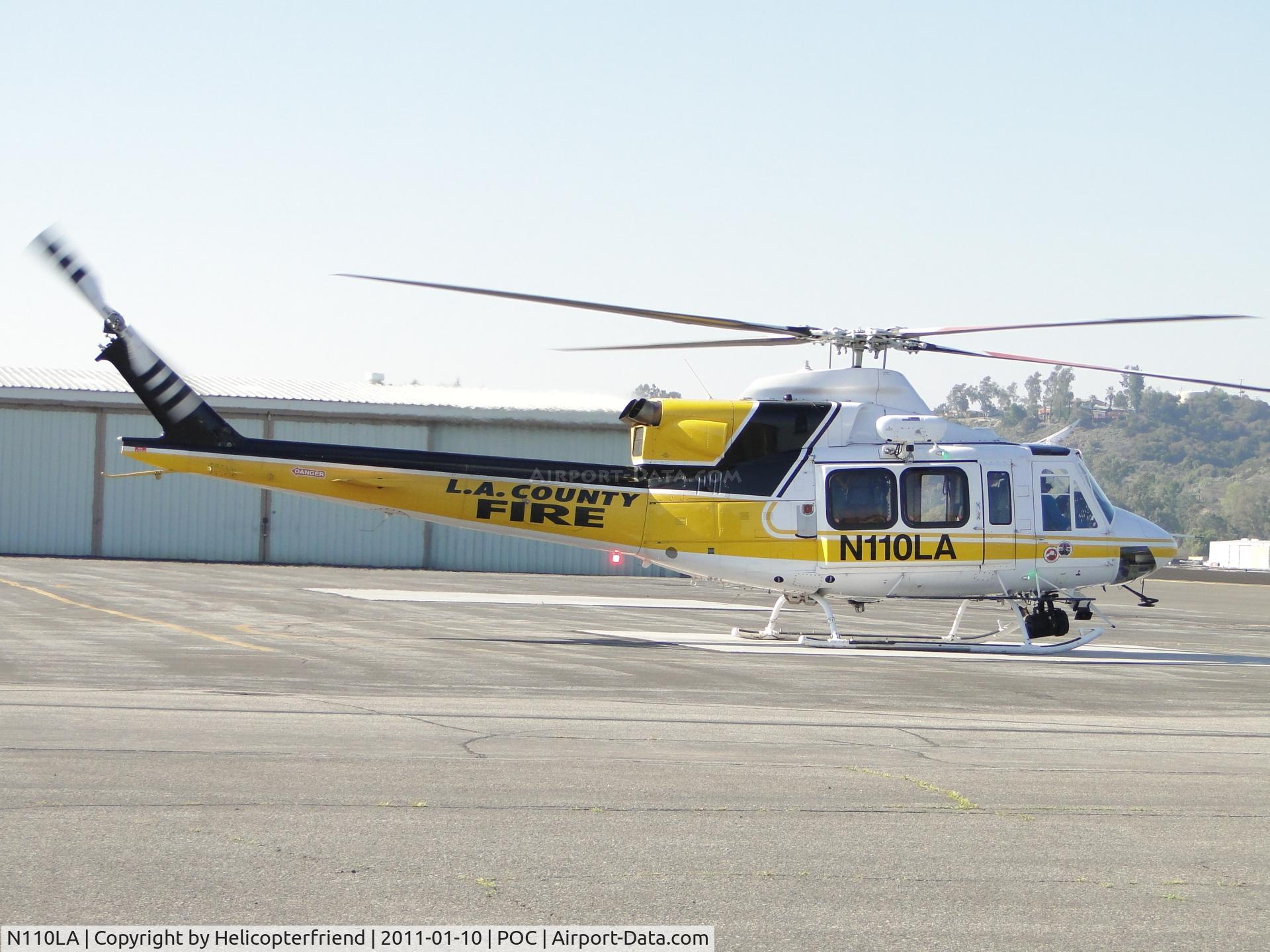 N110LA, 2005 Bell 412EP C/N 36392, Loaded up and ready to go