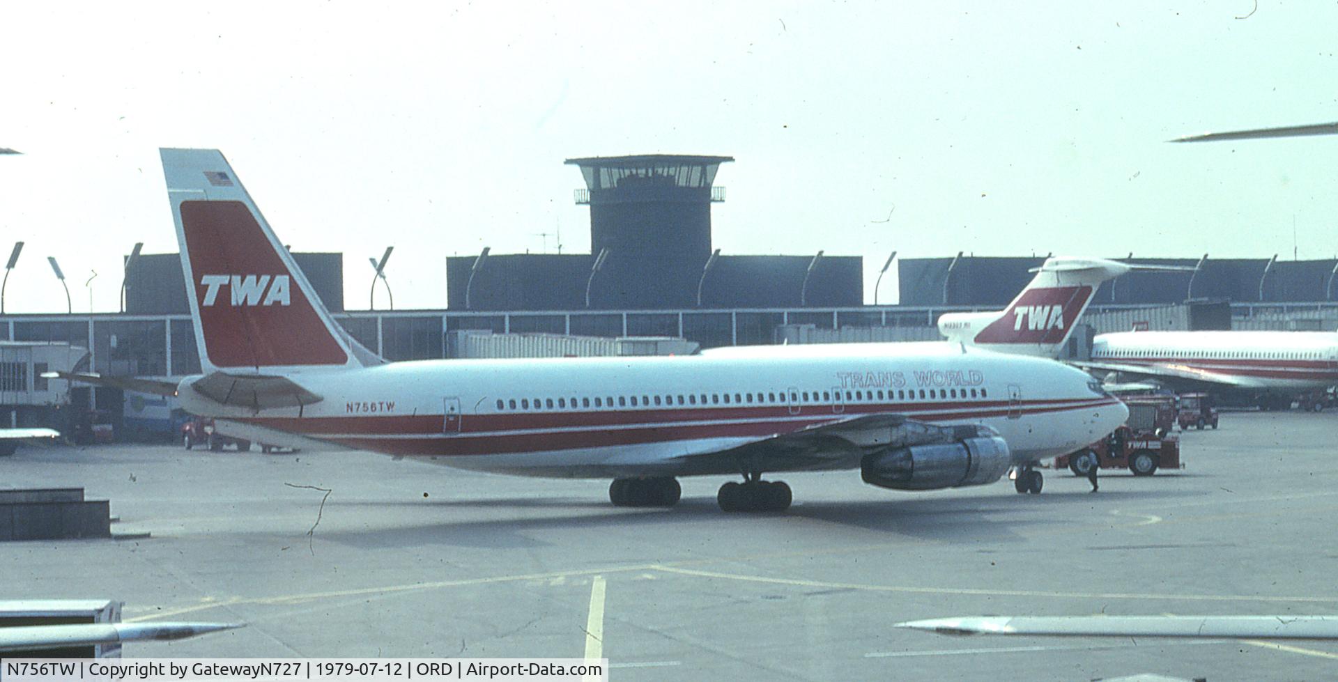 N756TW, 1962 Boeing 707-131B C/N 18394, *