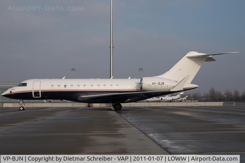 VP-BJN, 2007 Bombardier BD-700-1A11 Global 5000 C/N 9273, Globalexpress 5000