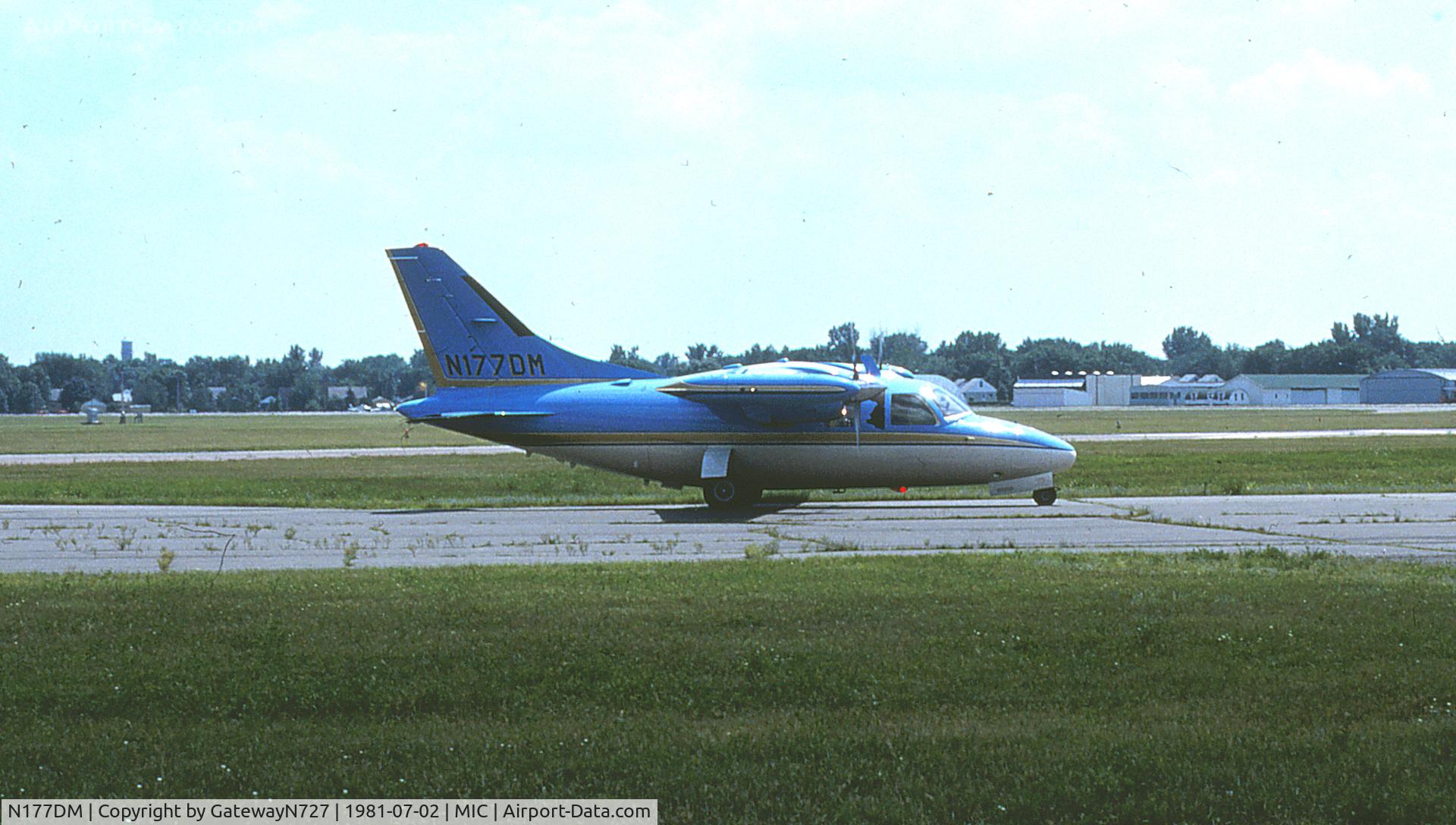 N177DM, 1968 Mitsubishi MU-2B-10 C/N 104, Thanks to L-5jockey for identifying this aircraft.