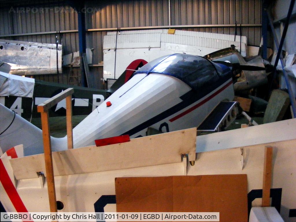 G-BBBO, 1951 SIPA 903 C/N 67, stored in the main hangar