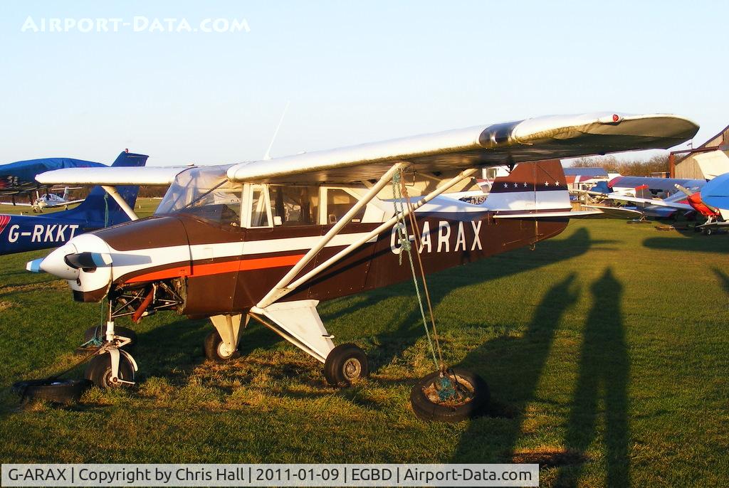 G-ARAX, 1956 Piper PA-22-150 Caribbean C/N 22-3830, Derby resident