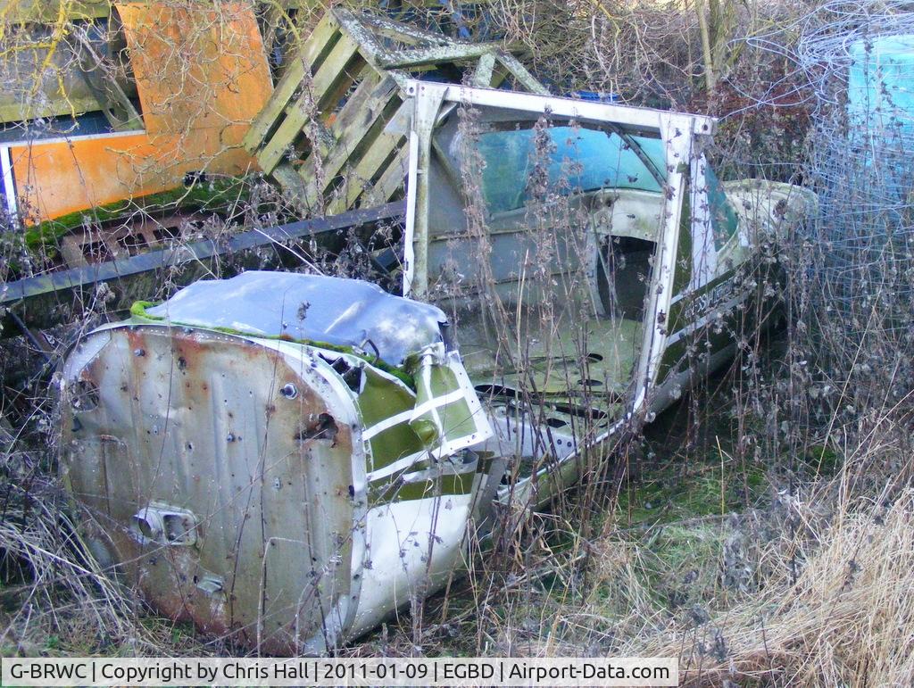 G-BRWC, 1978 Cessna 152 C/N 152-81918, destroyed during a training flight from Derby airfield in March 1997