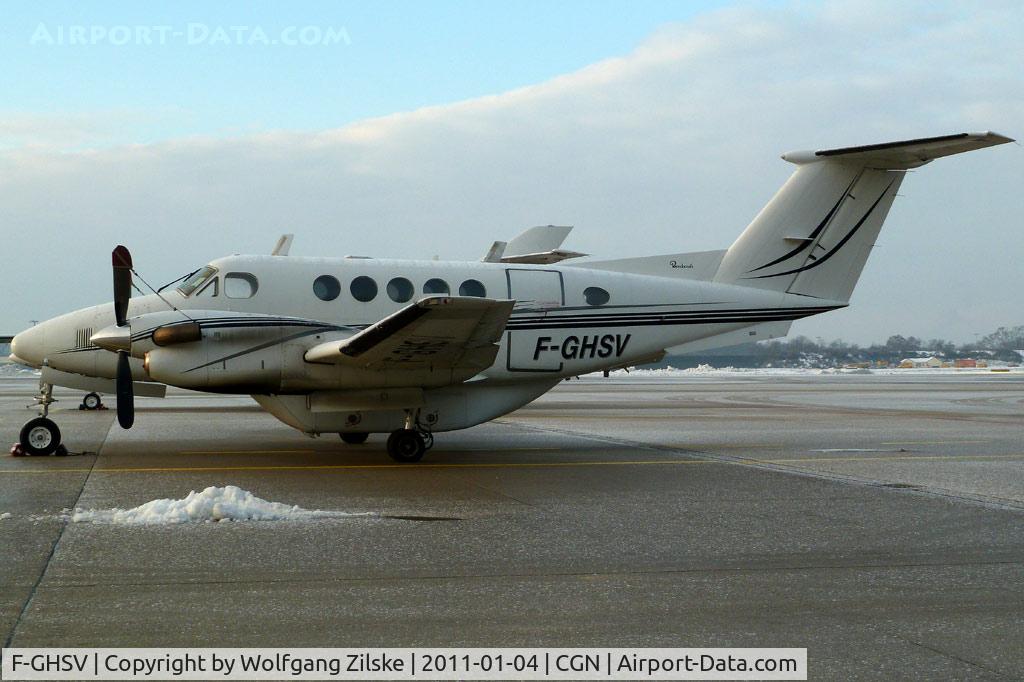 F-GHSV, 1980 Beech 200 King Air C/N BB-622, visitor
