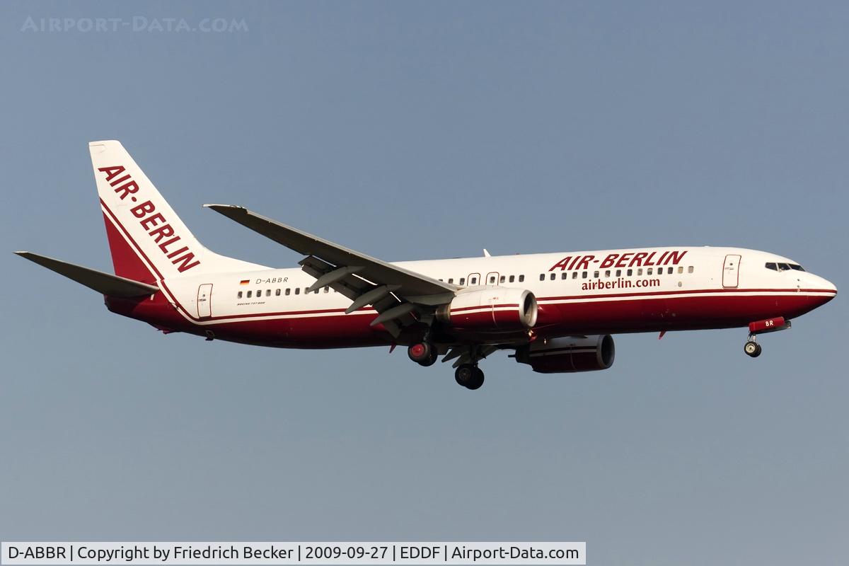 D-ABBR, 1999 Boeing 737-85F C/N 28825, on final