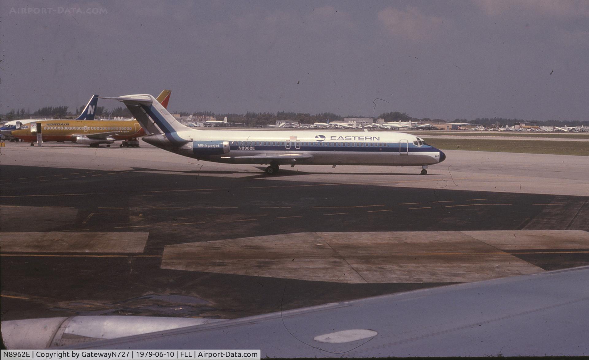 N8962E, 1968 Douglas DC-9-31 C/N 45871, Note the SW 737 being operated by NordAir and the collection of props, including at least one Connie, in the background.